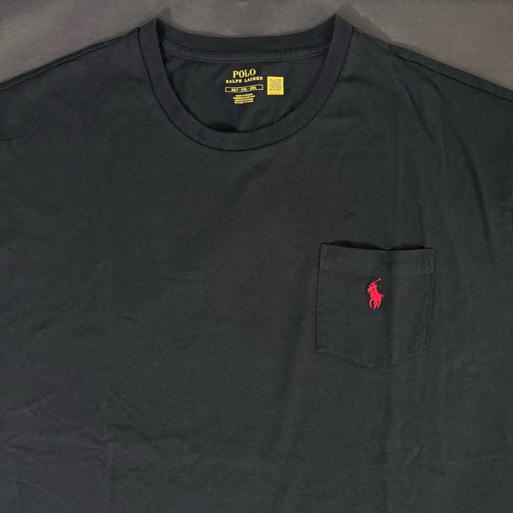Polo Ralph Lauren Menβs Jersey Pocket T-Shirt Big & Tall - Picture 4 of 8